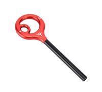 Haodream Aluminum Alloy Figure Belay Device Abseiling Downhill Equipment Accessory 9 Shape Rigging Descender for Rock Climbing Rock Climbing Gear