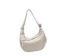 Haodream Contemporary Crossbody Bag with Top Handle Work Bag | Canvas Shoulder Purse with Multiple Pockets, Ample Storage Space for Everyday Use, Casual Crossbody Bags