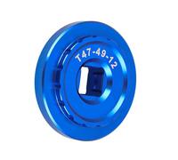 Haodream Corrosion-Resistant Aluminum Alloy Bottom Bracket Adapter for Drive Train Optimization Longevity Aluminum Alloy Bicycles Bottom Bracket Socket Tool