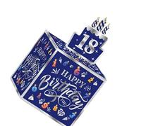 Haodream Creative Surprise Money Pull Box with Changeable Birthday Number Party Decoration Gift Ideas for Kids Adults Funny Money