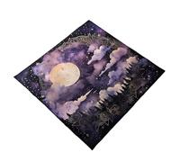 Haodream Divination Tablecloth Card Mat Astrological Altars Cloth Pad Tarots Table Cover Board Game Pad Tarot Readings Tarots