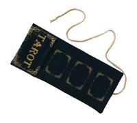 Haodream Divinations Tablecloth Oracles Card Deck Table Board Game Bags Rolls Up Game Card Pouches Gifts Packaging Foldable Bag Divination Tarots Pouches Organizers Bag