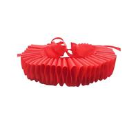 Haodream Elizabethan Ruff Collar for Festival Stage, Red