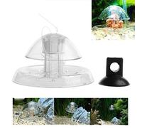 Haodream FishTanks Clear Snail Catcher Fish Plant Planarian Box Set Clear Aquarium Accessory Artificial Aquarium Grass Mat Grass