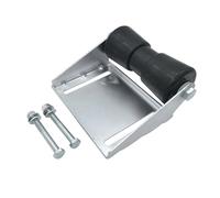 Haodream Industrial Strengths Galvanized Steel Kayaks Trailer Brackets with Antislip Rubber Roller for Secure Boats Loading Heavy Type Kayaks Trailer Part