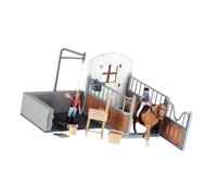 Haodream Interactive Horse Care Pretend Play Set for Group, K0637A