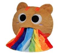 Haodream Lovely Cats Shape Pillow and Blanket Set for Kids Room Decoration Rest Corals Fleece Blanket Pillow