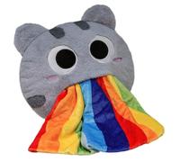 Haodream Lovely Cats Shape Pillow and Blanket Set for Kids Room Decoration Rest Corals Fleece Blanket Pillow