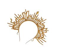 Haodream Medusas Headpiece Gold Snake Crowns with Snake Designs, Ryokin