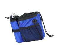 Haodream Multipurpose Adjustable Dog Treat Pouches Leakproof Design Waste Bag Holder Polyester Texture for Active Owners Dog Training Waist Bag Outdoor