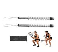 Haodream Pack of Practical Spring Battle Rope Quiet Design Professional Training Equipment Including Storage Bag for Home Gym Spring Battle Rope