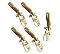 Haodream Practical Hook Chain, Rustproof Brass, Horseshoe buckle plu