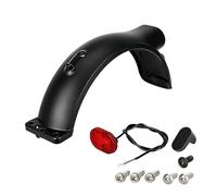 Haodream Release Mudguard Mount with LED Light for Kick Scooters | Metal Brackets with Quickly Release Mounting Systems and Illuminated Light for Electric Scooters