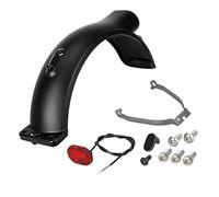 Haodream Release Mudguard Mount with LED Light for Kick Scooters | Metal Brackets with Quickly Release Mounting Systems and Illuminated Light for Electric Scooters