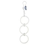 Haodream Reptiles Climbing Rings for Vertical, White THREE CIRCLES | Adjustable Reptiles Exercise Chain Encourages Natural Movement and Reduces Stress for Terrarium Setup