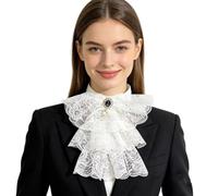 Haodream Victorian Detachable Collar for Prom Wedding | Soft Polyester Comfortable for Long Time Wearing, Suitable for Offices Party and Daily Wear, Various Occasion