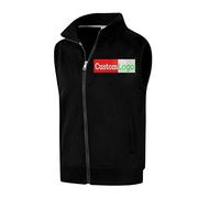 haoduanduan Custom Embroidery Add Logo Texts Personalized Fleece Vests For Men Women