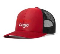 haoduanduan Custom Richardson 112 Mesh Trucker Hat Baseball Cap Custom Embroidered Personalized Logo Text Dad Hats for Men Women