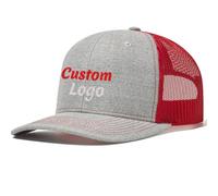 haoduanduan Custom Richardson 112 Mesh Trucker Hat Baseball Cap Custom Embroidered Personalized Logo Text Dad Hats for Men Women