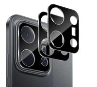 Haofun 2 x Protective Film Camera Lens for Xiaomi Poco C85, Tempered Glass Back Lens [Flash Photography is Not Affected], Anti-Scratch