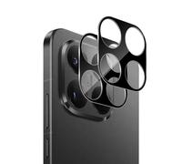 Haofun Pack of 2 Camera Protection for Xiaomi Mi 15T/15T Pro for Tempered Glass, Ultra Clear Camera Protection, 9H Shroud Glass Film (Space Black)