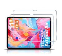 Haofun Protective Film Compatible with TECLAST ArtPad Air, 2 Pieces 9H Hardness Anti-Scratch Armored Glass, Anti-Bubble Armor Protection Glass, HD-Clear