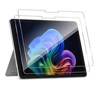 Haofun Screen Protector Compatible with Microsoft Surface Pro 12 Inches, 2 Pieces Tempered Glass, 9H Hardness Anti Scratch Protective Film, Ultra HD Bubble Free
