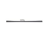 Haofy 10 Inch Windshield Wiper Blade Replacement Flat Middle Insert Stainless Steel Rubber for Car Boat Marine Wiper Arm