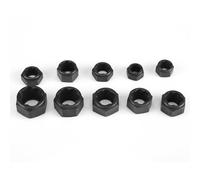 Haofy 10 Pieces of Away Nutset with Spiral Teeth for a Simple Grip, Suitable for Repair and Maintenance of The Car