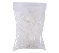 Haofy 100Pcs/Set Ink Pot, Reusable Plastic Pigment Holder for Artists, Durable Ink Cap for Home Use, Medium Sizes (L)