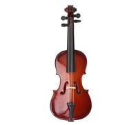 Haofy 10cm Mini Wooden Cello Model, Handcrafted Basswood Decorative Piece for Musical Lovers, Ideal Home Desk Decor