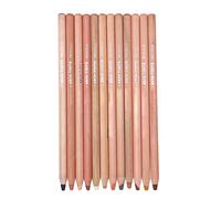 Haofy 12 Colored Pencils, Professional Portrait Pastel Pencils Set for Sketching, Easy to Sharpen with Sturdy Refills, Ideal for Artists and Students