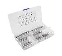 Haofy 120pcs Stainless Steel Cotter Pin Assortment Durable Anti- Clips for Universal Applications