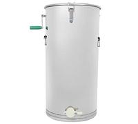 Haofy 2 Frame Manual Crank Bee Honey Extractor Machine, Stainless Steel Beekeeping Equipment 15.8x30.3in for Beekeepers Home Apiary Harvesting