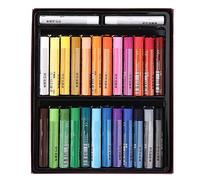 Haofy 26 Piece Oil Pastel Set Soft Oil Painting Sticks Art Supplies for Artists Beginners, Wax Based Crayons for Blending and Layering Techniques, 10.6 Oz (8724JL+2)