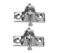 Haofy 2PCS Marine Grade Boat Top Deck Hinge Mount with Pin and Ring 316 Stainless Steel Easy to Install Remove Ideal for Various Watercraft Suitable for Yacht Speedboat