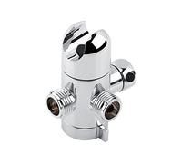 Haofy 3 -Paths Rudder, Which is Assembled in Chrome Finish to Get a Simple Installation, Suitable for The Renovation of The Bathroom