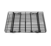Haofy 3 Tier Cake Rack, Metal Cooling Stand with Non Stick, Foldable Wire Display for Baking Cookies and Roasting, 15.7x9.8in for Home Bakers (40 * 25 * 9CM)