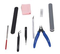 Haofy 3D Printer Tool Kit Premium Model Craft Tool Set for Model Building Classroom Study Material: Alloy Steel