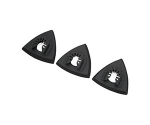 Haofy 3Pcs Oscillating Tool Sanding Pad Easy Installation Set for Chicago Craftman Harbor Freight WEN ABS Stainless Steel for Converting Tool to Sander