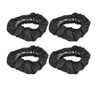 Haofy 4Pcs Stroller Wheel Cover Oxford Cloth Protector for 4.7 to 5.5 Inch Wheels Wheel Protection Keeps Clean Scratch-Free Universal Fit Ensures Snug Installation Easy On (Small Cover (Pack