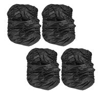 Haofy 4Pcs Stroller Wheel Cover Oxford Cloth Protector for 4.7 to 5.5 Inch Wheels Wheel Protection Keeps Clean Scratch-Free Universal Fit Ensures Snug Installation Easy On (Large Cover (Pack