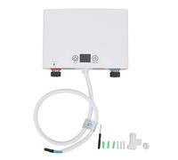 Haofy 5500W Electric Tankless Water Heater Hot Water Digital Touch Display On Demand Heater Self Diagnostic IPX4 for Workshop Small Apartment Bar Restaurant Hand Wash Station