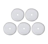 Haofy 5Pcs French Press Filter Replacement, 304 Stainless Steel Coffee Filter Portable Detachable Coffee Pot Mesh Filter Accessory (S)
