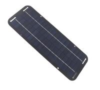 Haofy 5W Solar Panel Starter Kit Efficient Charging for 12V Batteries with OBD Connector Compact 13.6x4.9 Inches 11.4 Ounces Lightweight Power for RVs Motorcycles Boats Outdoor Use