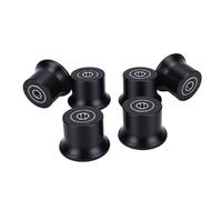 Haofy 6pcs Rolling Seat Trolley Wheels Fit for Pr1000 Sliding Seat Bracket Rollers for Blaze Elite Motivator 2 with Sturdy Rubber Construction for Smooth Quiet Movement