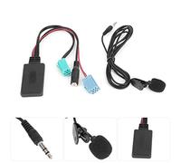 Haofy 6Pin Bluetooth Car Stereo Adapter, Wireless Music Streaming and Handsfree Calling with Built in Microphone Bluetooth 5.0 DC12V for Drivers During Daily Commutes Road Trips