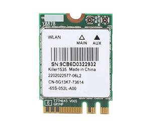Haofy 802.11ac 867Mbps 2.4/5GHz MU-MIMO Network Card for Killer 1535AC - Ideal for High-Speed Internet Gamers
