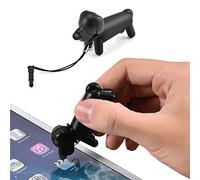 Haofy Adorable Dog Style Active Stylus Pen for Mobile Phone - Drag and Scroll - Light and Portable - Electronic Learning Machine - Exquisite - Plastic - Black - 1 Stylus Pen (golden retriever)
