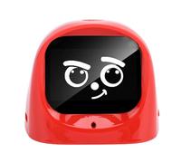 Haofy AI Car Robot Emotional Dashboard Companion with Chat (Red)
